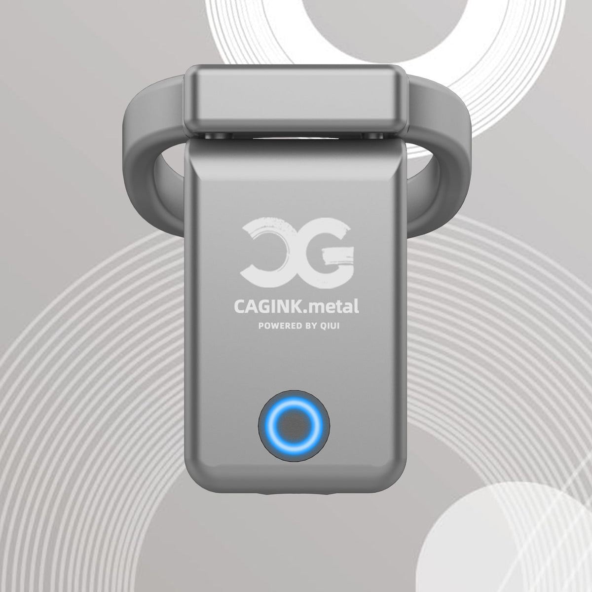 QIUI CAGINK Metal AI-Controlled Smart Chastity Cage Device for Men