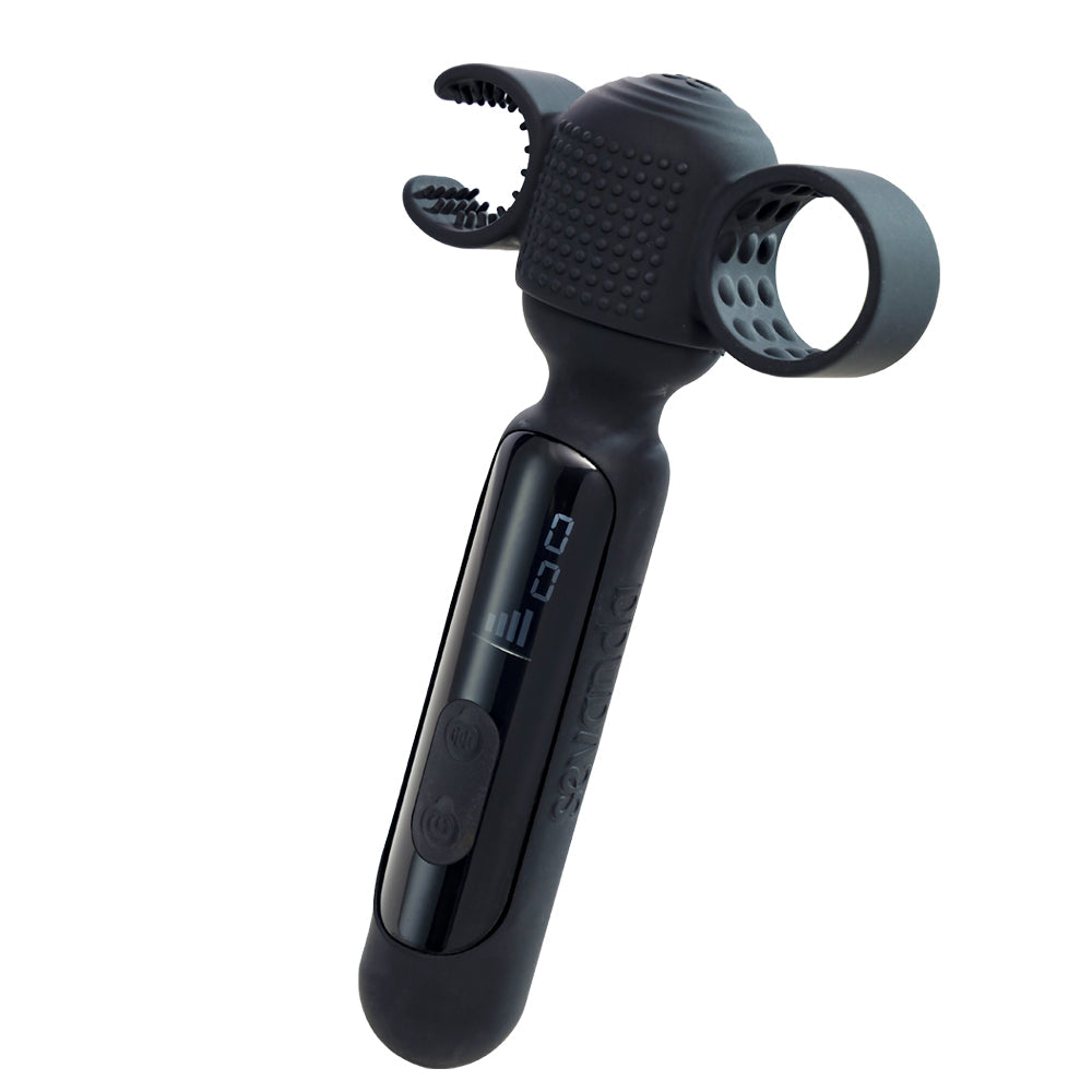 SEVANDA Electric Shock LCD Massage Wand Vibrators