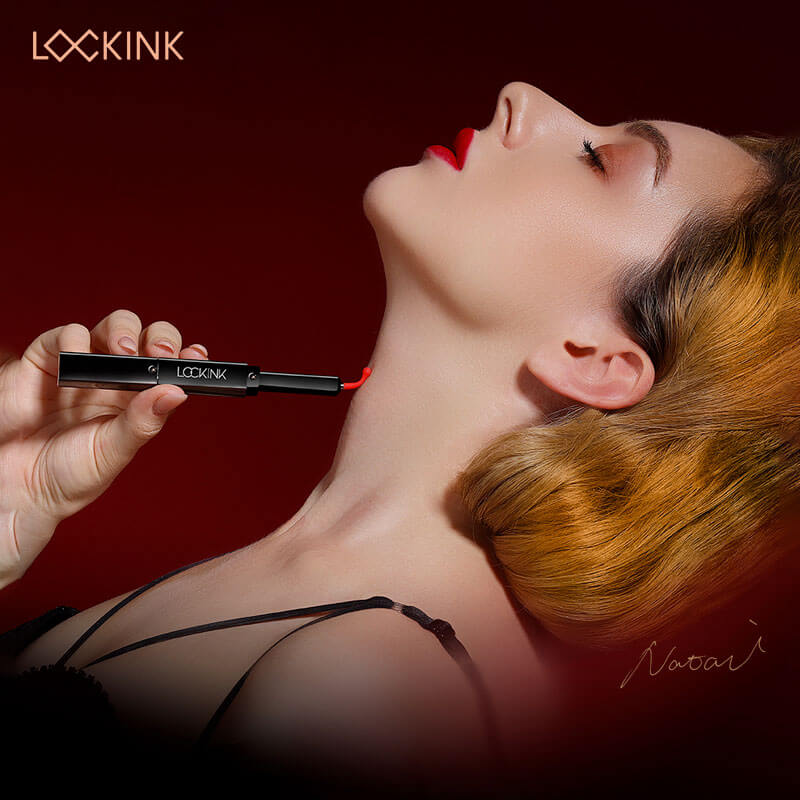 LOCKINK Flirting Wand Vibrators with 5 Switchable Ticklers