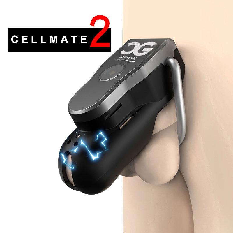QIUI CAG-INK Cellmate 2.0 Electric Shock App Control Chastity Cage